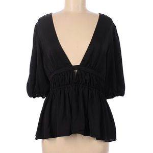Anthropologie - Dolan Left Coast satin like top